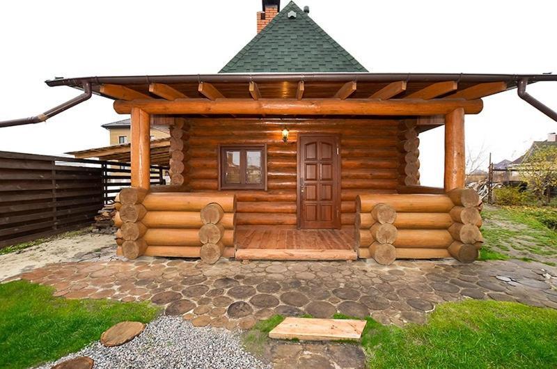 Дом С Сауной И Басейном На Теремках Hatne Exterior photo